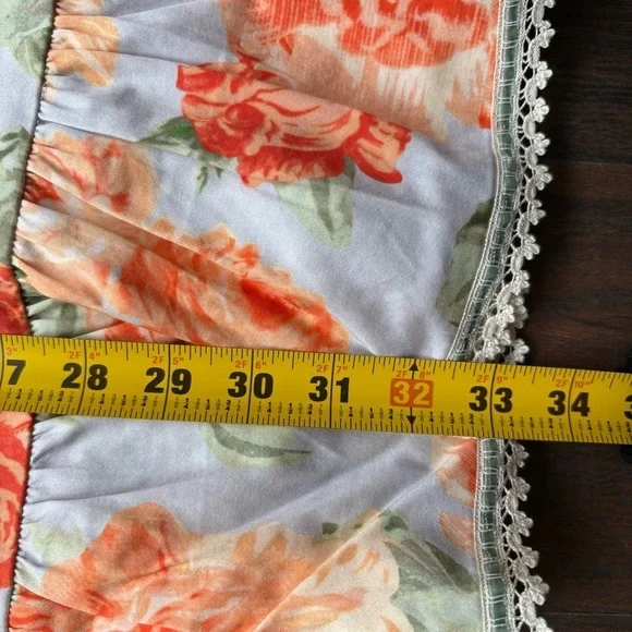 NWT Alice & Oliva V Neck Floral Sleeveless  Dress Size 4 - Picture 8 of 8